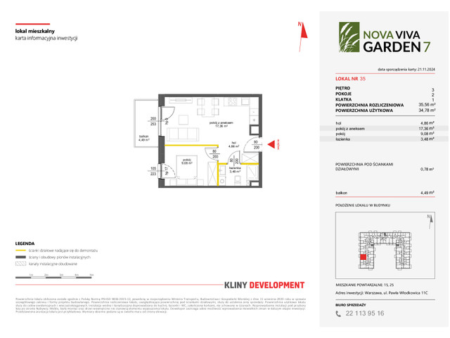 Mieszkanie w inwestycji NOVA VIVA GARDEN, symbol 7_A_35 » nportal.pl