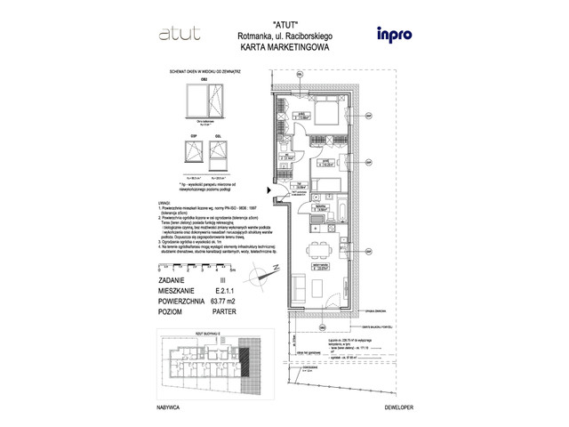 Mieszkanie w inwestycji Atut, symbol E.2.1.1 » nportal.pl