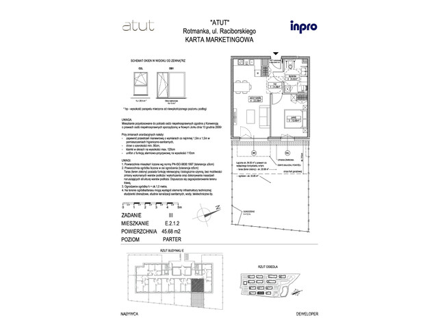 Mieszkanie w inwestycji Atut, symbol E.2.1.2 » nportal.pl