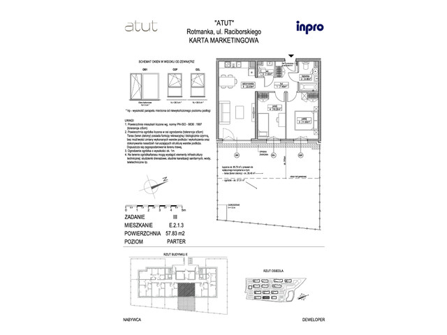 Mieszkanie w inwestycji Atut, symbol E.2.1.3 » nportal.pl