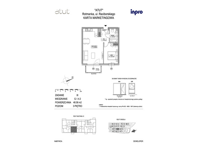 Mieszkanie w inwestycji Atut, symbol G.1.4.2 » nportal.pl