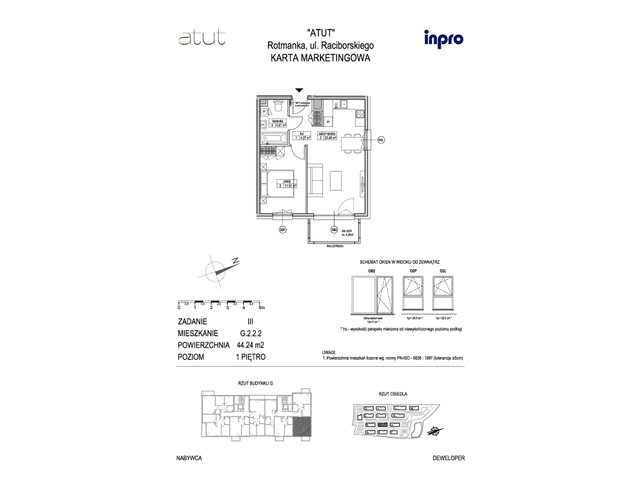 Mieszkanie w inwestycji Atut, symbol G.2.2.2 » nportal.pl