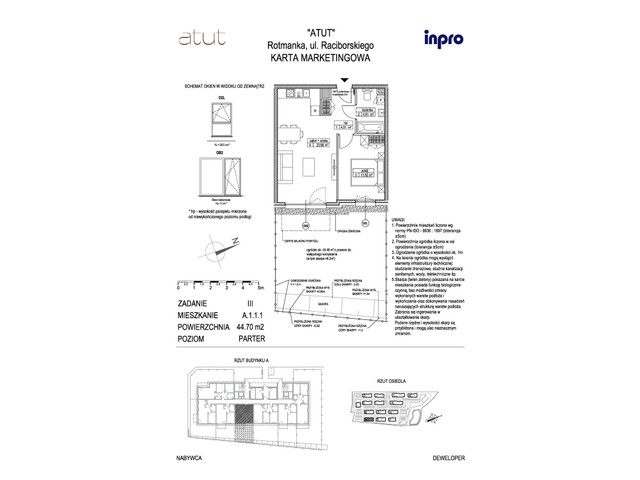 Mieszkanie w inwestycji Atut, symbol A.1.1.1 » nportal.pl