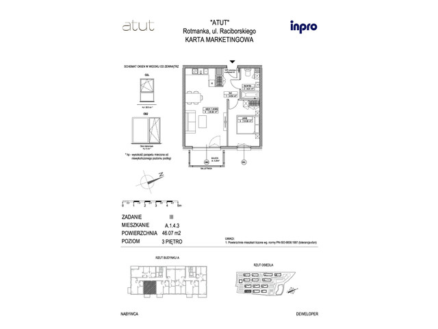 Mieszkanie w inwestycji Atut, symbol A.1.4.3 » nportal.pl