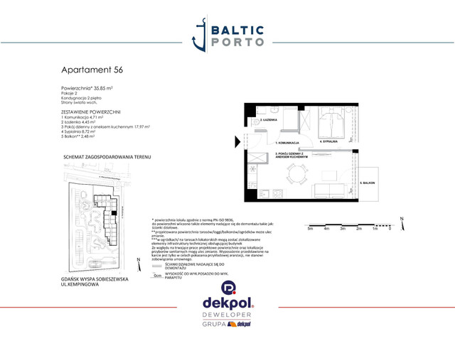 Mieszkanie w inwestycji Baltic Porto, symbol M56 » nportal.pl