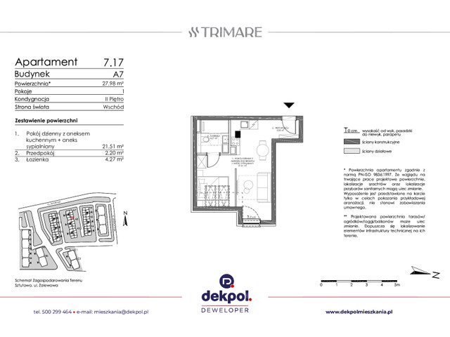 Mieszkanie w inwestycji TRIMARE, symbol 7.17 » nportal.pl