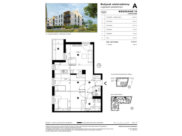 Mieszkanie w inwestycji Millanova Apartments, symbol A.1.10 » nportal.pl