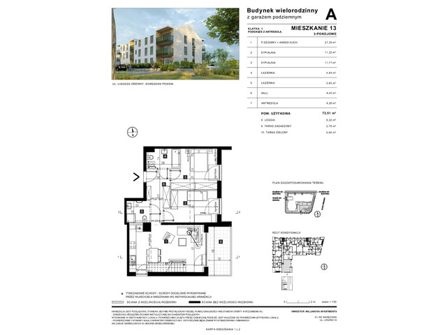 Mieszkanie w inwestycji Millanova Apartments, symbol A.2.13 » nportal.pl