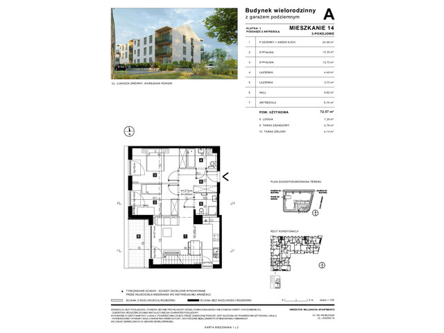 Mieszkanie w inwestycji Millanova Apartments, symbol A.2.14 » nportal.pl