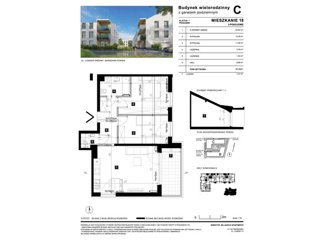 Mieszkanie w inwestycji Millanova Apartments, symbol C.2.18 » nportal.pl