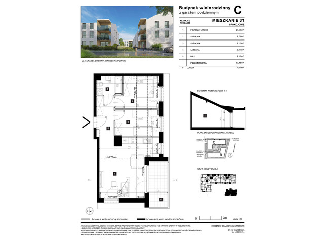 Mieszkanie w inwestycji Millanova Apartments, symbol C.2.31 » nportal.pl