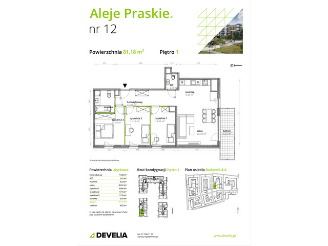 Mieszkanie w inwestycji Aleje Praskie, symbol 012/4A » nportal.pl
