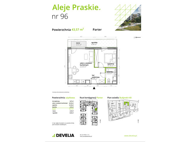 Mieszkanie w inwestycji Aleje Praskie, symbol 096/4B » nportal.pl