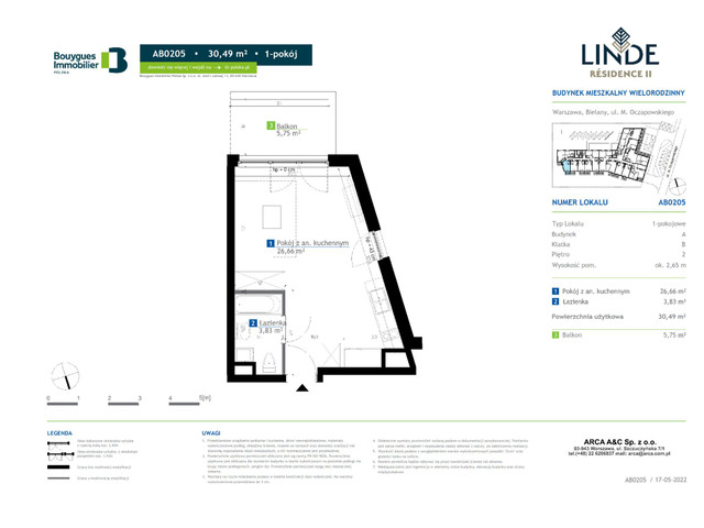 Mieszkanie w inwestycji Linde Residence II, symbol AB0205 » nportal.pl