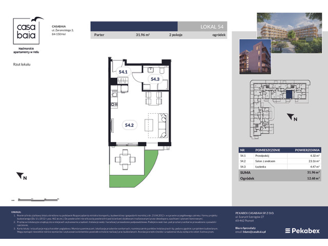 Komercyjne w inwestycji Casa Baia, symbol 54 » nportal.pl