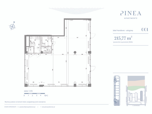 Komercyjne w inwestycji PINEA Apartments | Apartamenty tuż pr..., symbol L001 » nportal.pl