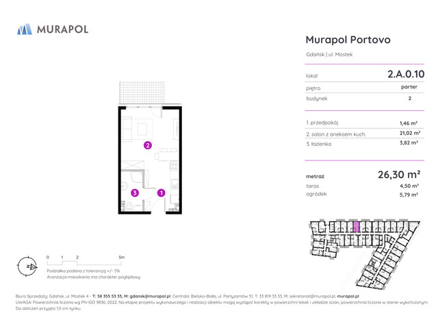 Mieszkanie w inwestycji Murapol Portovo, symbol 2.A.0.10 » nportal.pl