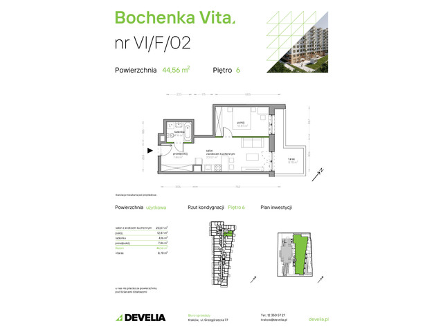 Mieszkanie w inwestycji Bochenka Vita, symbol VI/F/02 » nportal.pl