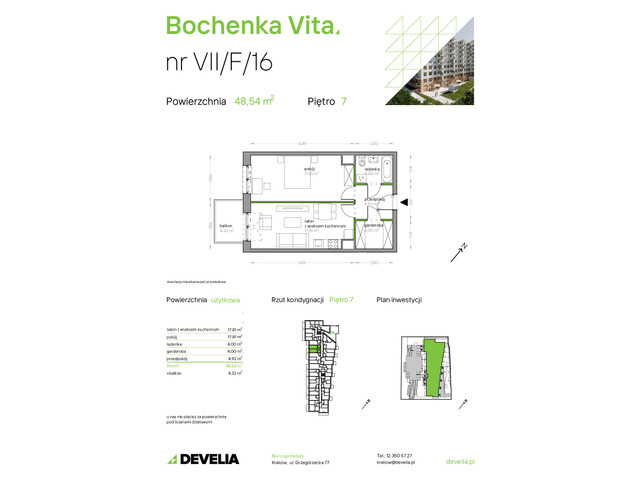 Mieszkanie w inwestycji Bochenka Vita, symbol VII/F/16 » nportal.pl