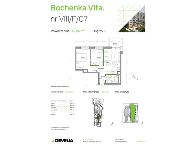 Mieszkanie w inwestycji Bochenka Vita, symbol VIII/F/07 » nportal.pl