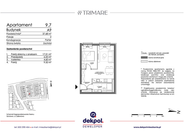 Mieszkanie w inwestycji TRIMARE, symbol 9.7 » nportal.pl