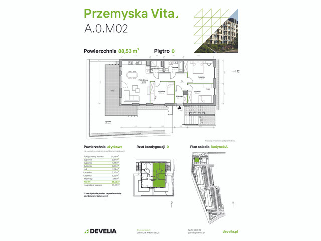 Mieszkanie w inwestycji Przemyska Vita, symbol A.0.M02 » nportal.pl
