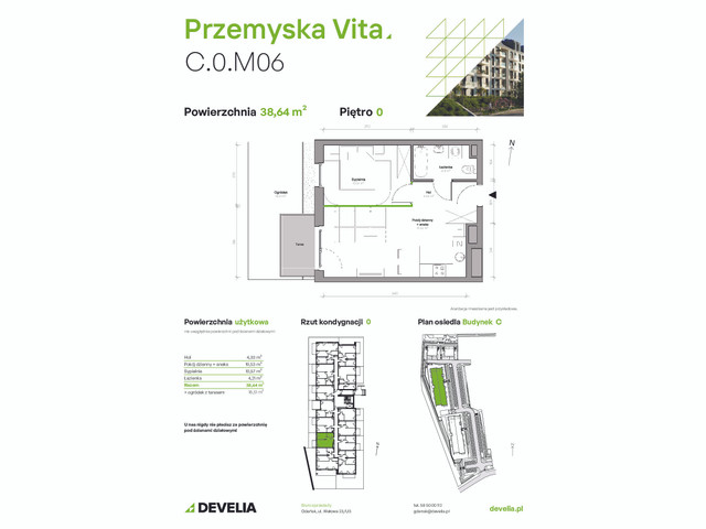 Mieszkanie w inwestycji Przemyska Vita, symbol C.0.M06 » nportal.pl