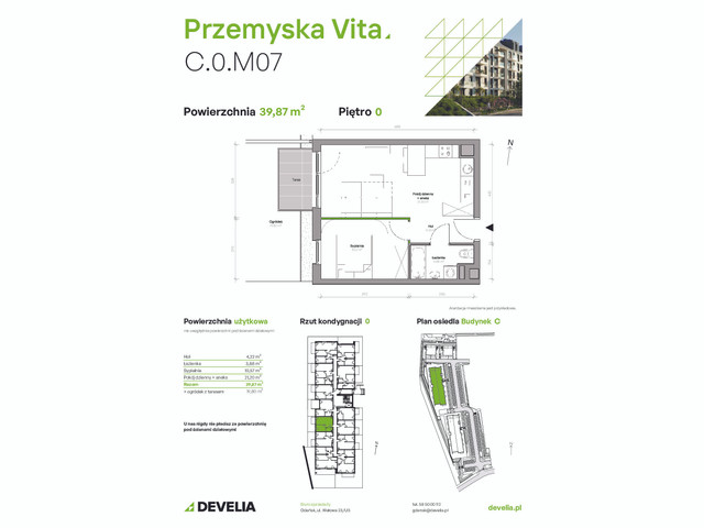 Mieszkanie w inwestycji Przemyska Vita, symbol C.0.M07 » nportal.pl