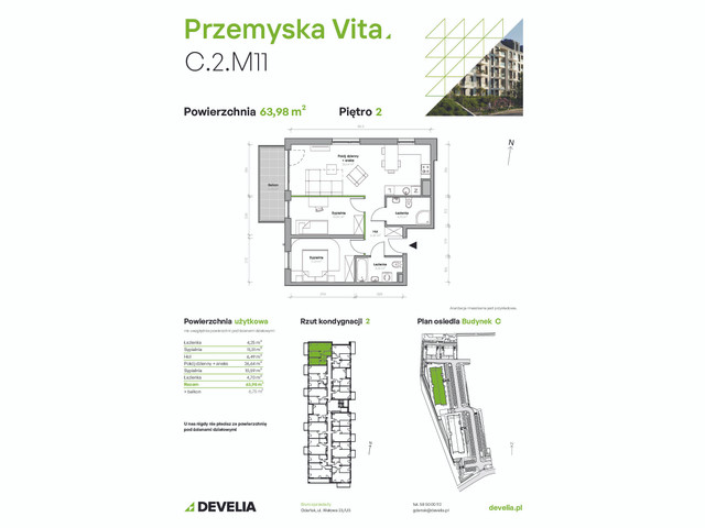 Mieszkanie w inwestycji Przemyska Vita, symbol C.2.M11 » nportal.pl