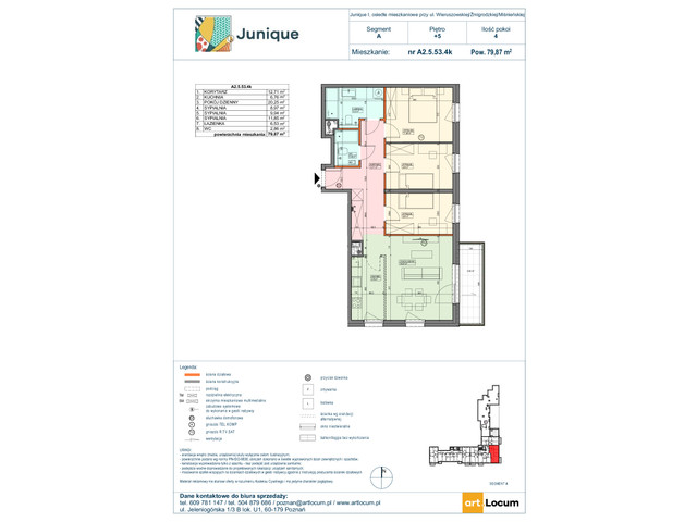 Mieszkanie w inwestycji JUNIQUE, symbol A2.5.53.4k » nportal.pl