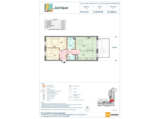 Mieszkanie w inwestycji JUNIQUE, symbol A2.0.32.3k » nportal.pl