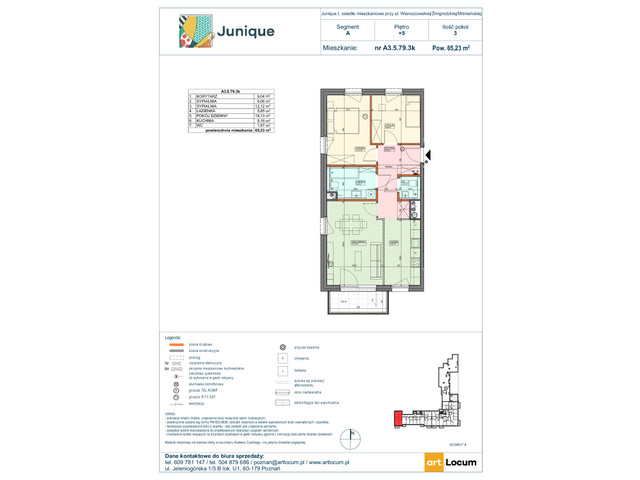 Mieszkanie w inwestycji JUNIQUE, symbol A3.5.79.3k » nportal.pl