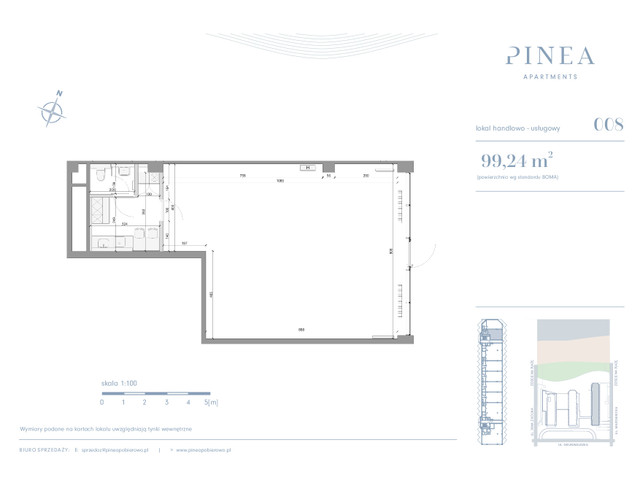 Komercyjne w inwestycji PINEA Apartments | Apartamenty tuż pr..., symbol L008 » nportal.pl