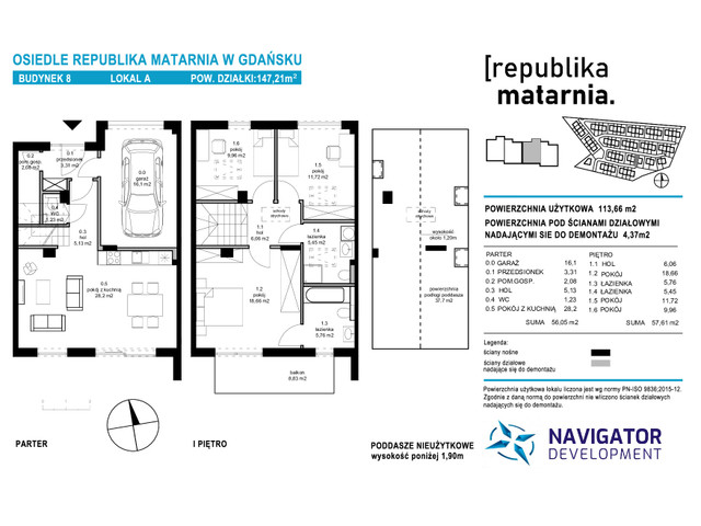Dom w inwestycji REPUBLIKA MATARNIA, symbol 8A » nportal.pl