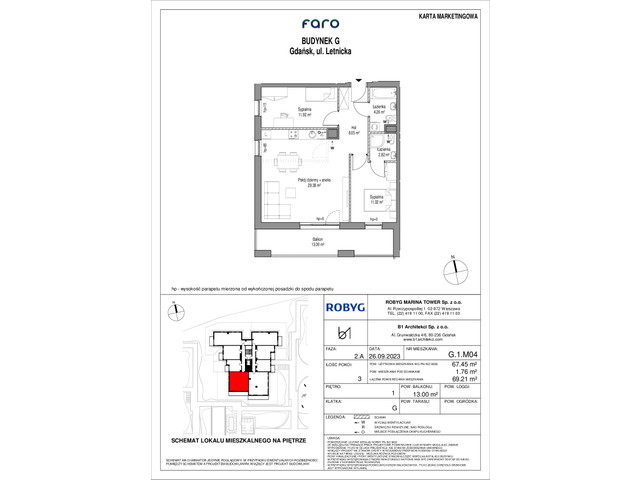 Mieszkanie w inwestycji FARO, symbol G_1M04 » nportal.pl