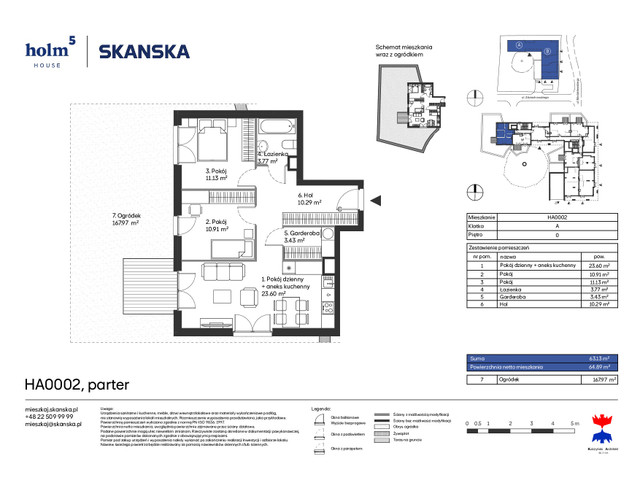 Mieszkanie w inwestycji Holm House, symbol HA0002 » nportal.pl