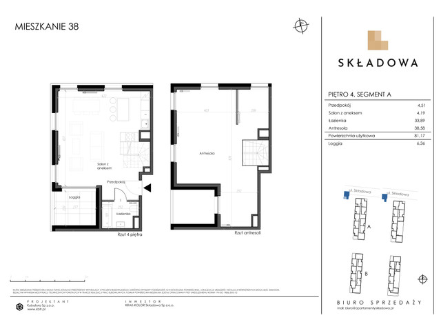 Mieszkanie w inwestycji Apartamenty Składowa, symbol A.38 » nportal.pl