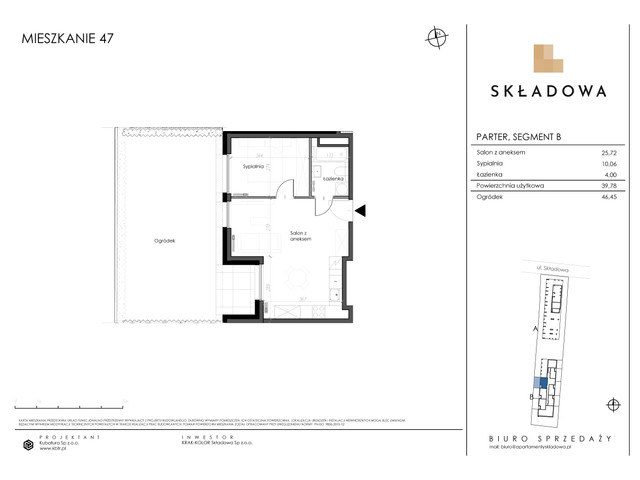 Mieszkanie w inwestycji Apartamenty Składowa, symbol B.47 » nportal.pl