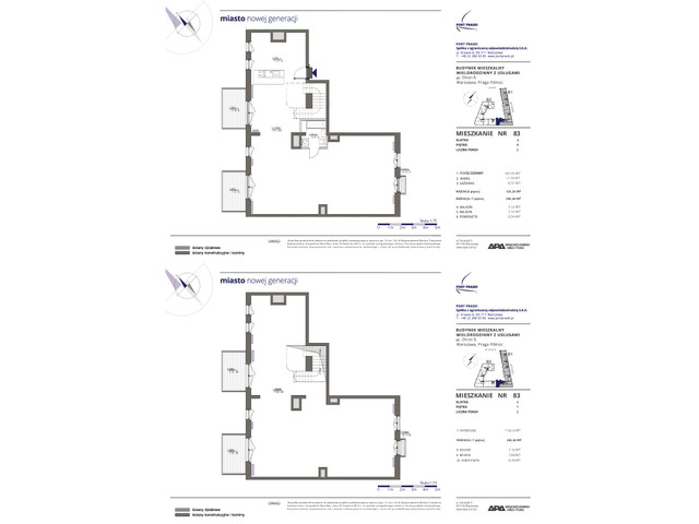 Mieszkanie w inwestycji Port Praski, symbol PORTII_B1_lok_83 » nportal.pl