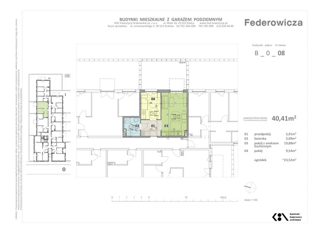 Mieszkanie w inwestycji Federowicza – Ruczaj Park, symbol B.8 » nportal.pl