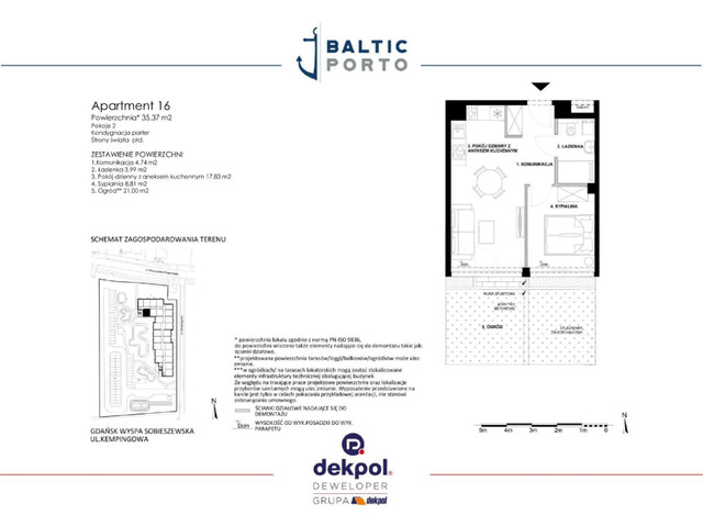 Mieszkanie w inwestycji Baltic Porto, symbol M16 » nportal.pl