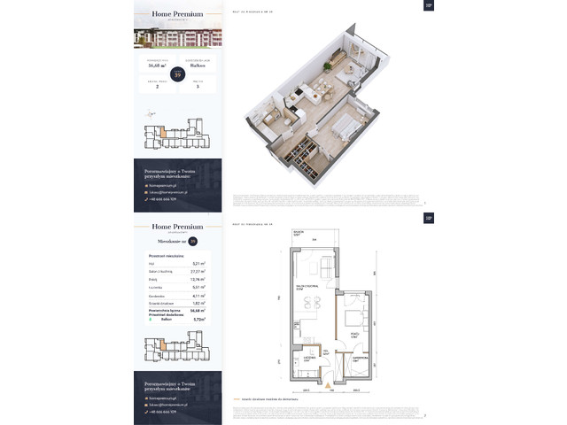 Mieszkanie w inwestycji Apartamenty Home Premium Etap II, symbol M.39 » nportal.pl