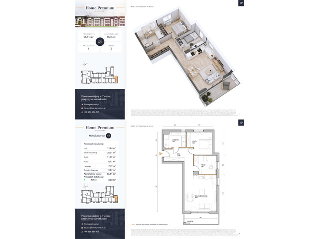 Mieszkanie w inwestycji Apartamenty Home Premium Etap II, symbol M.63 » nportal.pl