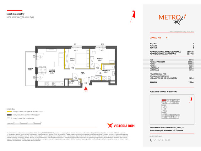 Mieszkanie w inwestycji METRO ART, symbol 10M.41 » nportal.pl