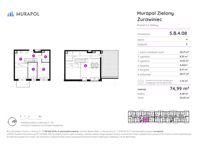 Mieszkanie w inwestycji Murapol Zielony Żurawiniec, symbol 5.B.4.08 » nportal.pl