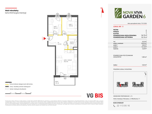 Mieszkanie w inwestycji NOVA VIVA GARDEN, symbol 6_A_10 » nportal.pl