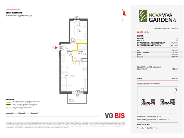 Mieszkanie w inwestycji NOVA VIVA GARDEN, symbol 6_A_24 » nportal.pl