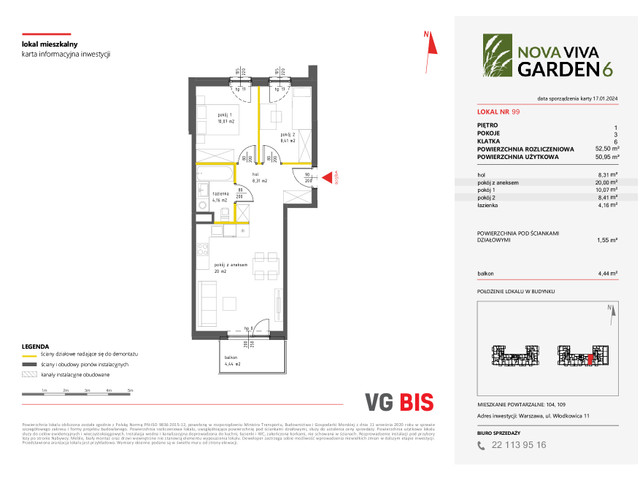 Mieszkanie w inwestycji NOVA VIVA GARDEN, symbol 6_A_99 » nportal.pl