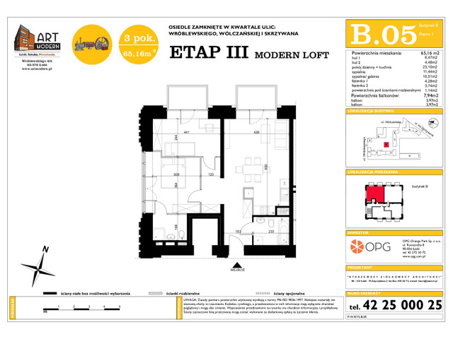 Mieszkanie w inwestycji Art Modern, symbol B.5 » nportal.pl