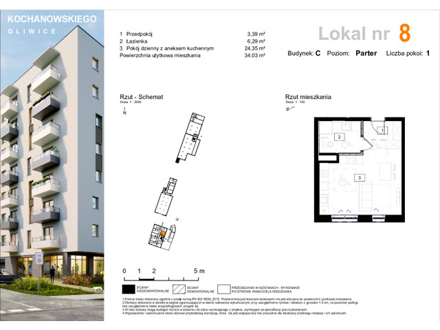 Mieszkanie w inwestycji Osiedle Kochanowskiego, symbol C-8 » nportal.pl